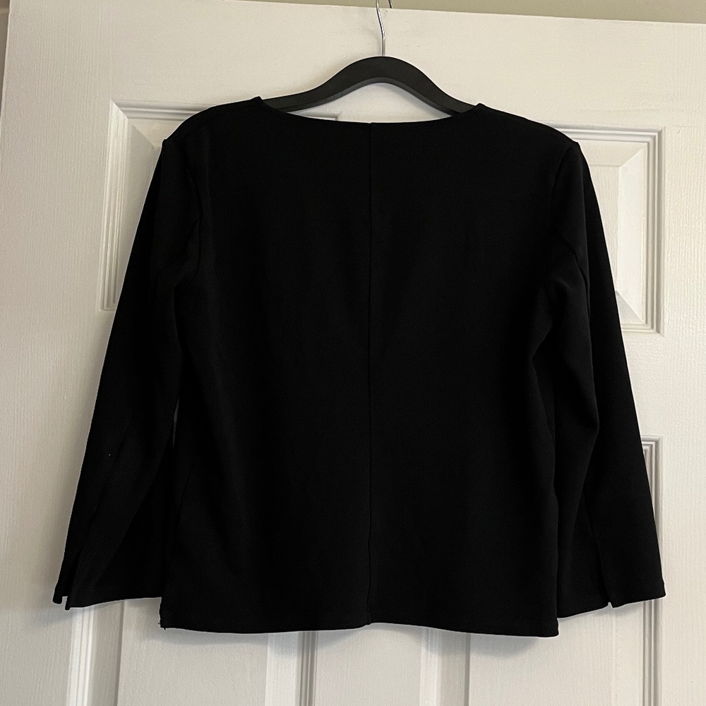 🤩 DKNY Pretty Black Top - Picture 2 of 3